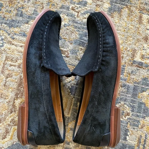 Franco Sarto Women’s Suede Leather Loafers - Picture 4 of 5